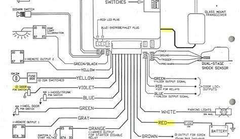 CTR433 Remote Control Car Starter User Manual Wiring Diagram Autostart