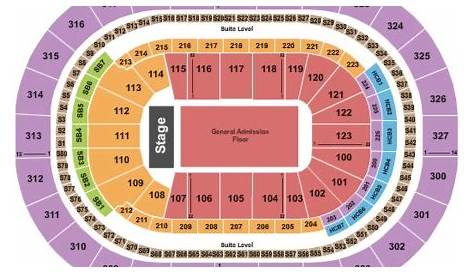 hsbc arena seating chart
