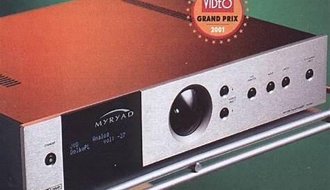 Myryad MDP 500 Preamplifier/Processor Brand New / Old Stock - The Music