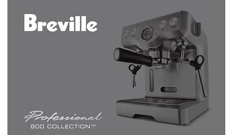 Breville Espresso Maker BES820 User Guide | ManualsOnline.com