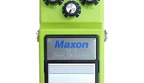 Maxon SD-9 Sonic Distortion FX Pedal | Rich Tone Music