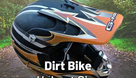 Dirt Bike Helmet Size Chart (Complete Guide)- MotoShark.com
