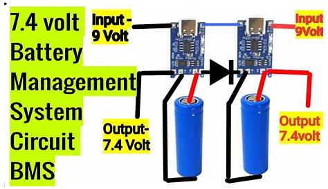 battery bms circuit diagram