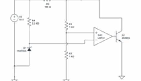 shunt regulator circuit diagram