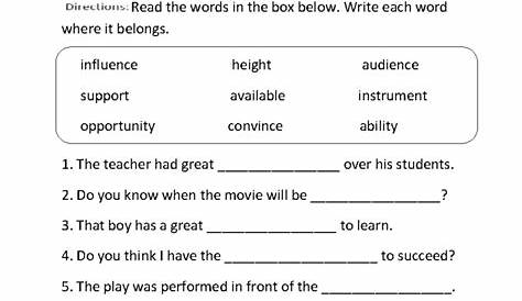 11Th Grade Vocabulary Worksheets Pdf — db-excel.com