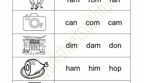 word family worksheets pdf