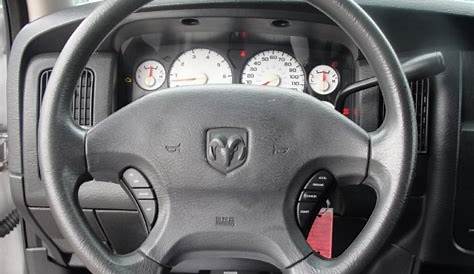 2004 dodge ram steering wheel size