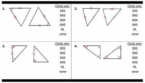 Test B (01 to 23) Proving Triangles Congruent by SSS, SAS, ASA, AAS and