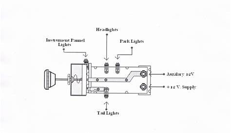 Universal Headlamp Switch Wiring Diagram - Complete Wiring Schemas