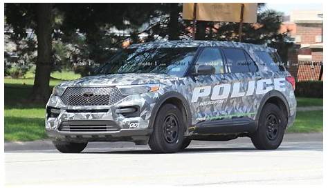 Ford готовит новую полицейскую модель Interceptor на базе Explorer 2020