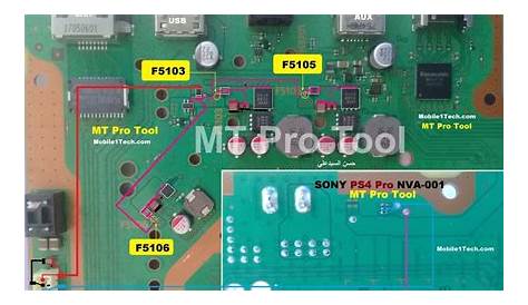 Sony Play Station PS4 Pro NVA-001 Power Socket Ways