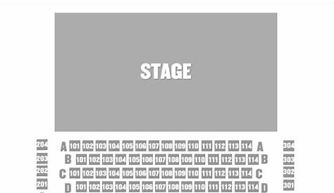 hulu theatre seating chart