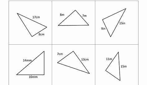 geometry pythagorean theorem worksheets answers