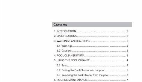 Cleaner Manuals | Award Pools