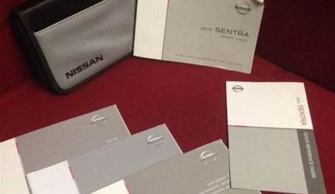 2014 nissan sentra owners manual