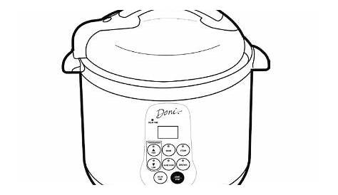Deni Pressure Cooker Manual (With images) | Cooking essentials, Qvc