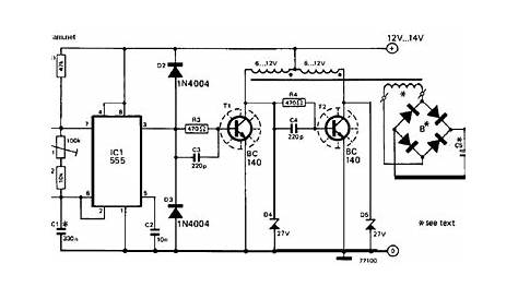 Inverter 12V DC to 240V DC | Electronic Schematic Diagram