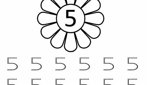 Number For Preschool Worksheet-5 - About Preschool