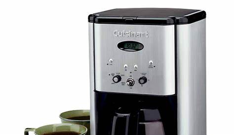 Cuisinart Coffee Grinder Maker Manual - COFFEE-UK