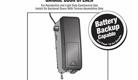 Liftmaster Garage Door Opener Troubleshooting Guide
