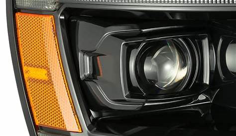 AlphaRex Dual LED Projector Headlights Dodge Ram [LUXX Series - Sequen