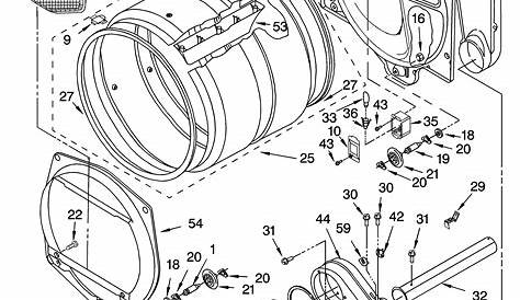 Kenmore 600 Series Dryer Parts Manual | Reviewmotors.co