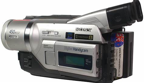 sony 450x digital 8 camcorder manual