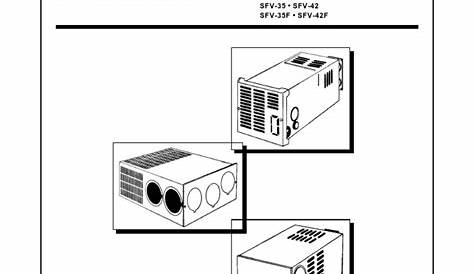 Suburban RV FURNACES SERVICE MANUAL | Thermostat | Relay