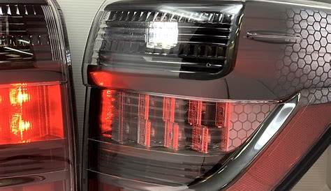 2010-2020 Toyota 4Runner OLED Black LED Tail Lights