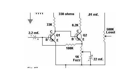 fuzz effect circuit diagram