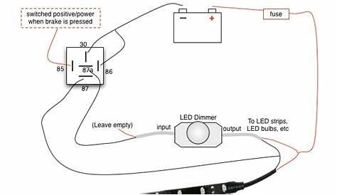 motorcycle auxiliary lights wiring diagram