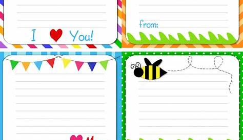Kids' Bento Lunch Ideas and Printable Lunchbox Notes | Girl in the Garage®