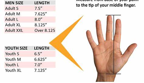 Wilson Youth Football Glove Size Chart - Images Gloves and Descriptions
