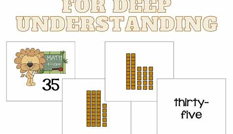 A Deeper Understanding Math Worksheet