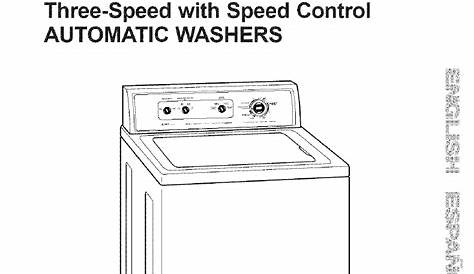 manual de lavadora kenmore 500