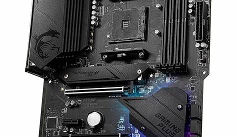 MSI MPG B550 GAMING PLUS Gaming Motherboard (AMD AM4, DDR4, PCIe 4.0,