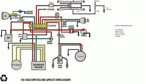 wiring diagram for motorcycle led lights
