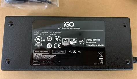 iGo AC Power Adapter Kit 19.5V 90W 6630137-0100 Universal Adapters(8 t