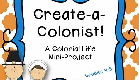 life in colonial america worksheet