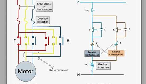 reversible single phase motor wiring diagram - Google Search