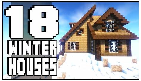 winter minecraft house