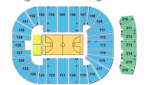 robson arena seating chart
