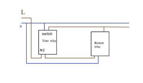 counter relay circuit diagram