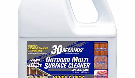 30 SECONDS® Outdoor Multi Surface Cleaner