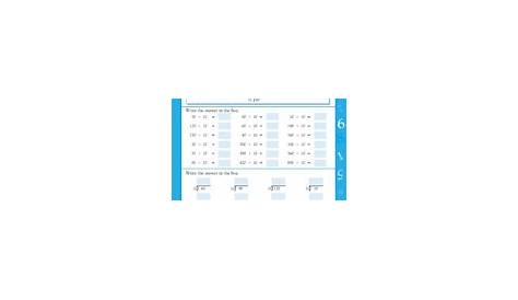 Mixed Division: Dividing by 10 - Math Practice Worksheet (Grade 3