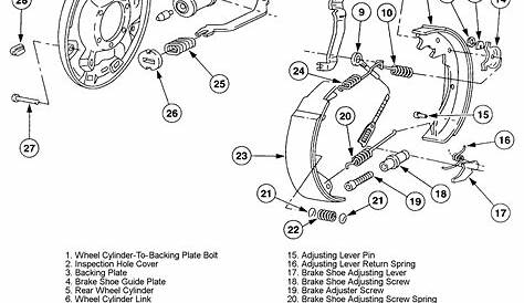 1994 ford ranger brake line diagram