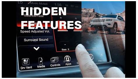 Jeep Grand Cherokee Hidden Features WK2 - YouTube