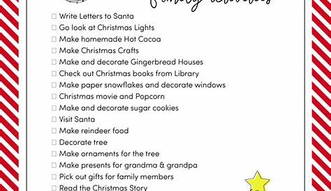 25 Christmas Family Activities - Lil' Luna
