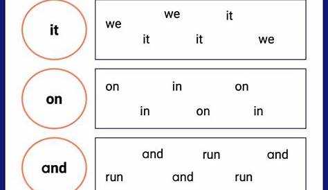 tracing words worksheets - read it trace it write it fry s first 100