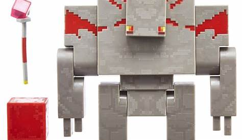 Minecraft Redstone Golem Dungeons Series 1 Figure | Minecraft Merch